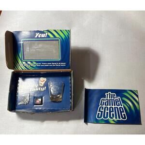 CAMEL Mighty Tasty Smokes Box Set Shot Glass Billiard Cube & Roadhouse Tour Pin